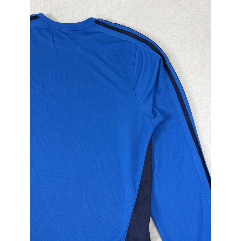 Adidas Dallas Mavericks NBA Long Sleeve Performance Shirt XL Blue Basketball - Picture 13 of 16